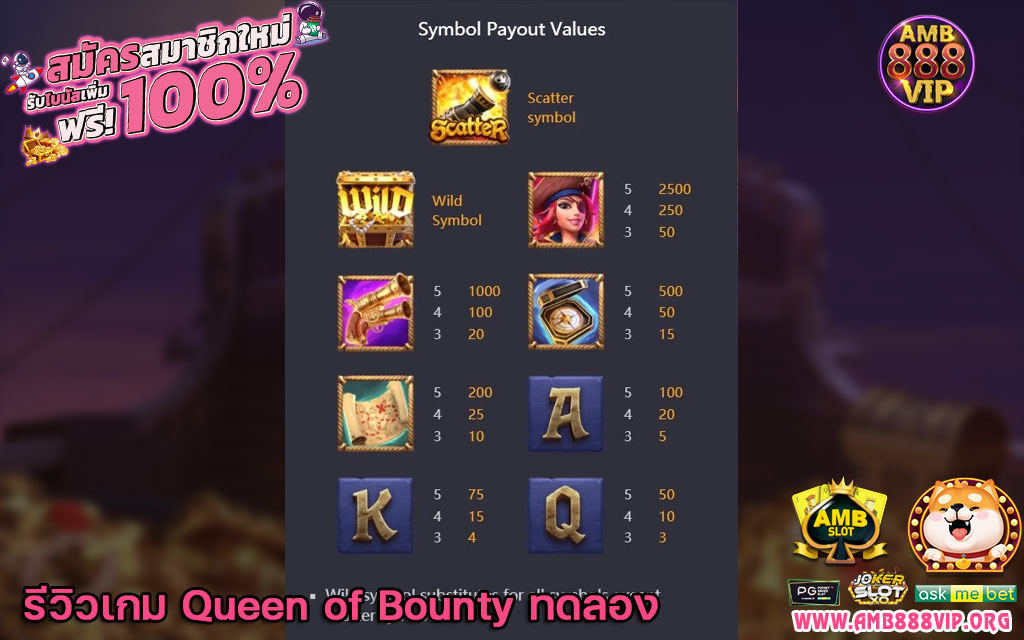Queen of Bounty ทดลอง